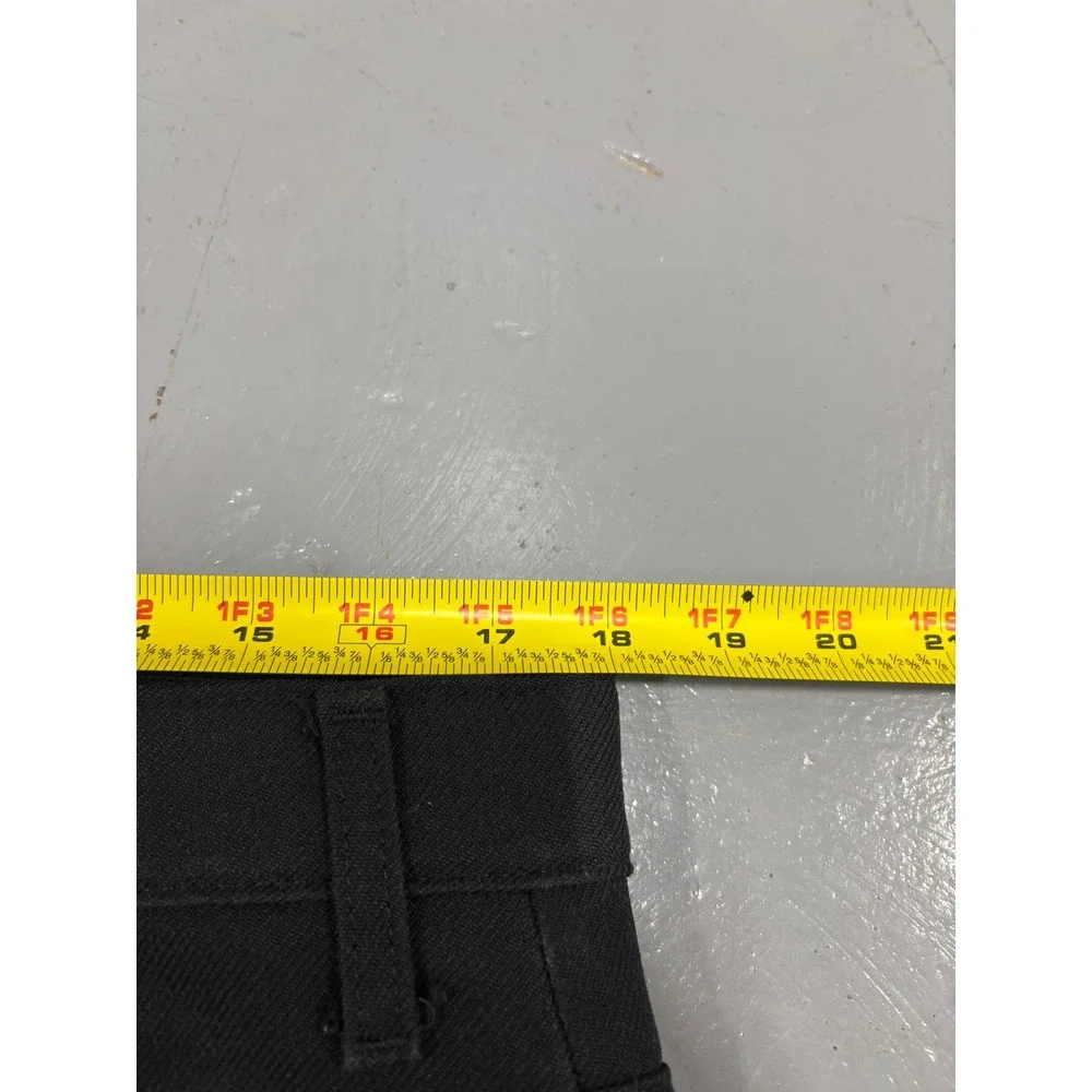 Vintage Levis 517 Sta-Prest Action Slacks Mens 36x30 Black Made in USA Trousers